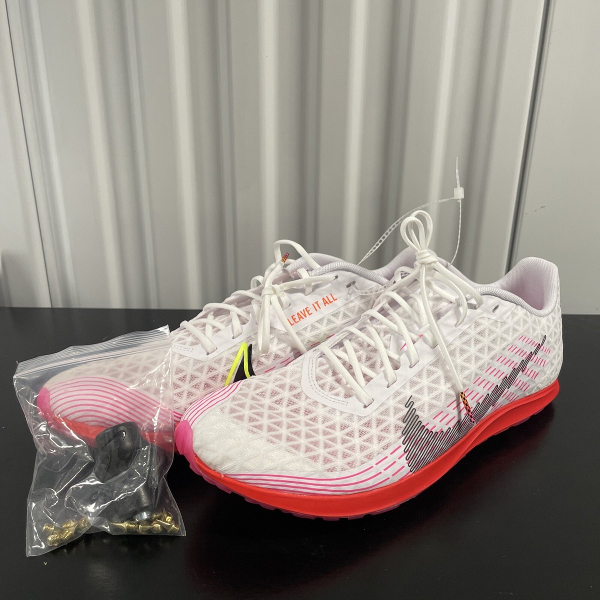 NIKE cross country 28.5㎝ Nike Cross Country Shoes Zoom Rival XC 5 White/Crimson Mens 12.5