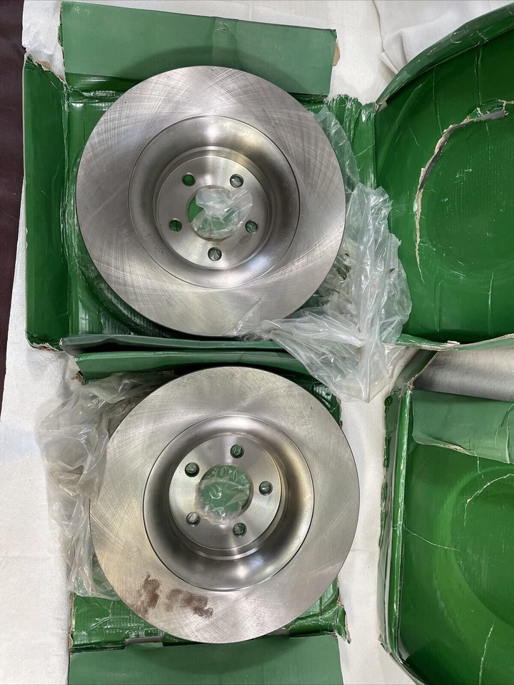 Rotor de freno de disco delantero 1ABRR00857 para Ford Mustang 15-20 - LOTE DE 2 Foto 4 de 4