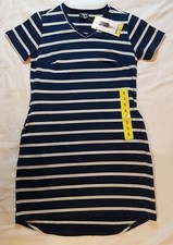 32 Degrees COOL  Pullover Dress  Size Small  Colour: Deep Pacific - HT White