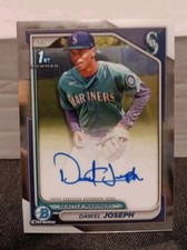 DAWEL JOSEPH 2024 BOWMAN CHROME 1ST BASEBALL AUTOGRAPH AUTO Q0902