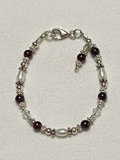 Handcrafted Sterling Silver Baby /Child Bracelet