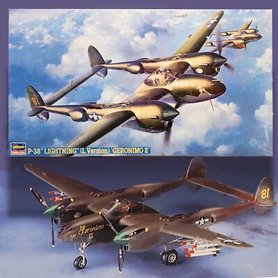LOCKHEED P-38L LIGHTNING プラモデル 1/48 HASEGAWA 1/48 LOCKHEED P-38-L LIGHTNING 'GERONIM II' KIT | eBay