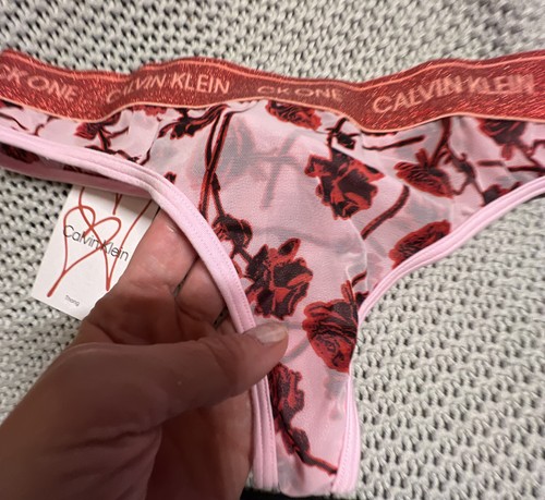 NWT Calvin Klein Women's Thong 2 Pieces, Small MSRP $42.00 Rare Designs - Picture 3 of 7