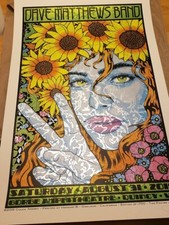 Chuck Sperry Dave Matthews Band DMB Gorge like wood panel sparkle lava spring 