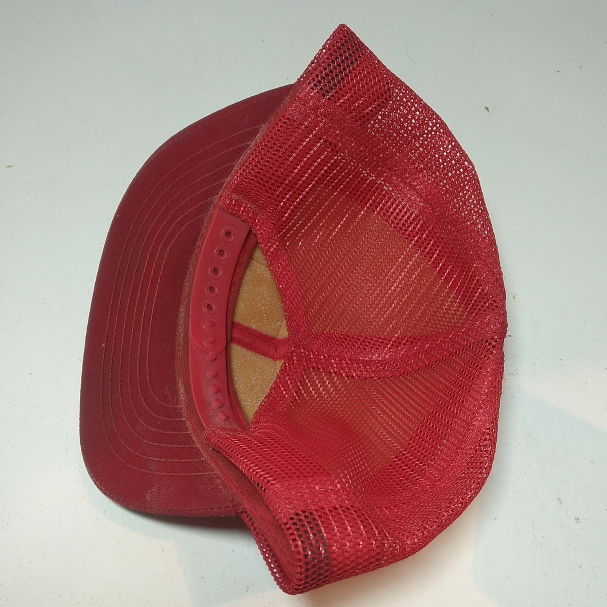 VTG swingster trucker hat USA snapback patch cap VIGORO red | eBay