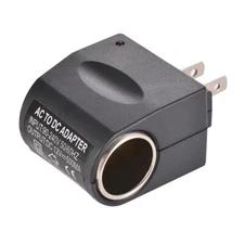 AC Wall Outlet To 12V DC Cigarette Lighter Car Socket Adapter Cell Phone Charger