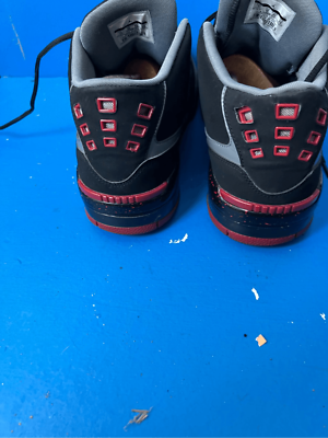 Air Jordan Flight 23 Black Gray Red 2015 Lace-Up Sneakers Size 11 Air Jordan Flight 23 Black Gray Red 2015 Lace-Up Sneakers  main image 4