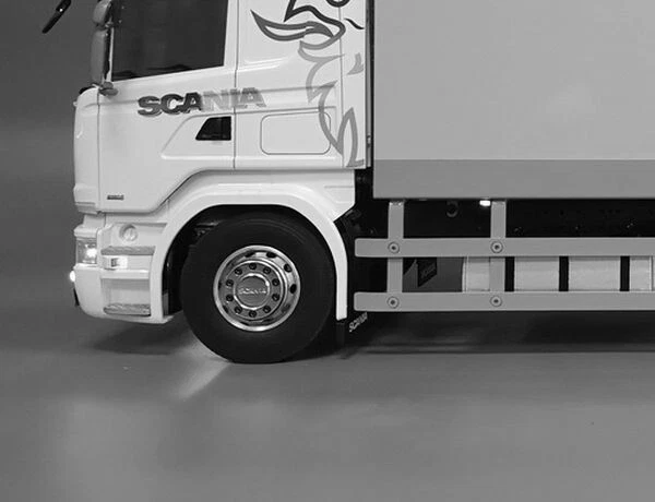 1/14 bridgestone rc car truck 2 pcs smaller size 79mm rubber tyre tire #5  - Image 3 of 4