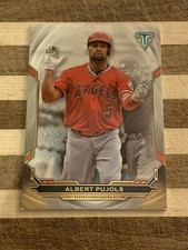 2019 Topps Triple Threads Baseball Albert Pujols Card #49