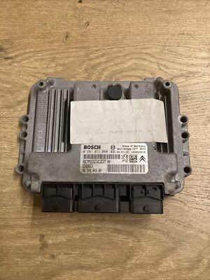 PEUGEOT 307 1.4 HDi 5DR ENGINE CONTROL ECU 9654984380 / 0281011090  