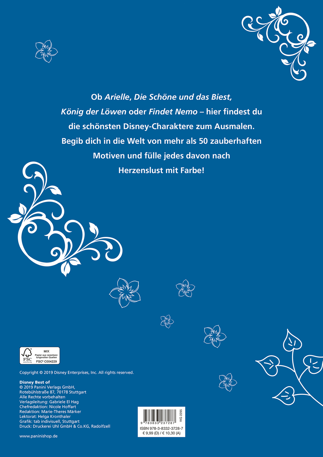Thumbnail - Unbekannt. / Disney Best Of: Die Schönsten Motive Zum Ausmalen