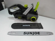 SunJoe 100-Volt ion100v 18 inch Brushless Cordless Handheld Chainsaw Tool Only