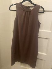 Forever 21 Essentials Womens Brown Sleeveless Shift Dress Size Small S