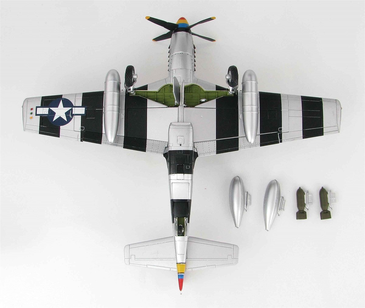 HMホビーマスター　P-51 Mustang 1:48 ダイキャストモデル P-51D Mustang 1:48 Diecast Model - Hobby Master HM-HA7746