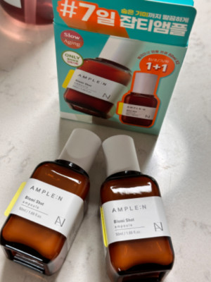 AMPLE:N Blemi Shot Ampoule 1.69oz/50ml+50ml Dark Spot, Brighter K-Beauty