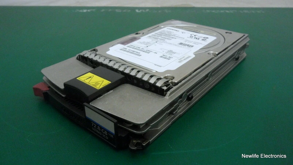 HP 233349-001 72.8GB 10,000 RPM 3.5 in. Wide Ultra3 SCSI HDD 260755-002 - Image 2 of 4
