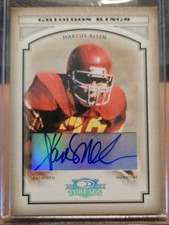 MARCUS ALLEN 2006 DONRUSS Threads GRIDIRON KINGS HOF AUTO AUTOGRAPH USC TROJANS 