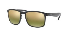 Ray-Ban RB4264 Mens Sunglasses - Shiny Grey / Green Polar Mirror Gold -