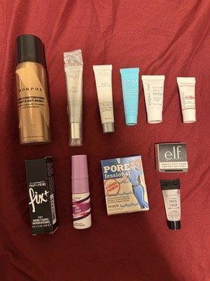Sephora Makeup Primer Setting Spray Mini Lot MAC Smashbox Morphe Tarte Pur Tula