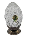 Waterford Crystal Annual EGG with base 1990's. Vintage.