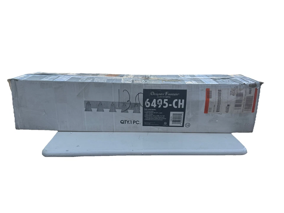 Designers Fountain Hudson Vanity 5-Light 37.75 in. Transitional Bathroom - Image 2 of 3