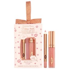 Charlotte Tilbury Mini Pillow Talk Lipstick Liner Duos Set, Pillow Talk Fair