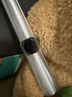Vintage mens sterling silver balck onyx ring square Stone Size 10