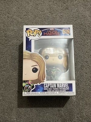 Funko Pop! Marvel - Captain Marvel #516 (Neon Suit) MCU Vinyl Figur.   225