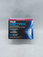 TRUE METRIX Blood Glucose Test Strips  100ct - Exp 10/2026