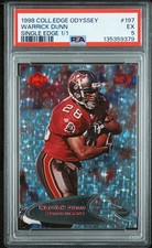 1998 Collector'S Edge Odyssey Single Edge 1/1 #197 Warrick Dunn PSA 5