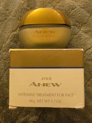 Avon Anew Intensive Treatment For Face 1.7 Oz New Old Stock 1994 