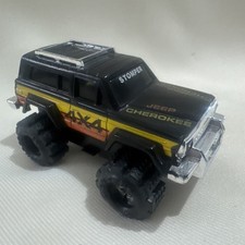 Schaper Stomper 4x4 Jeep Cherokee Black Yellow Body works