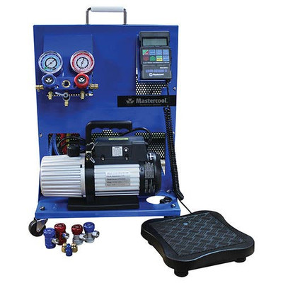 Mastercool 91585-B-YF R-134a/R-1234yf Portable Charging Station