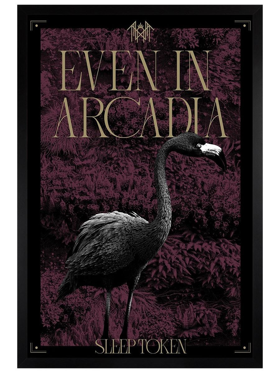 Sleep Token (Arcadia) Maxi Poster - Black Wooden Framed