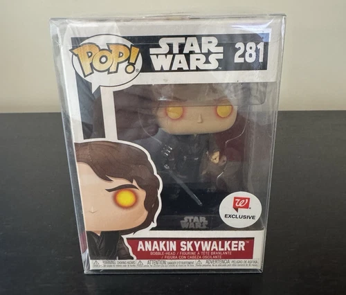 Funko Pop Star Wars Anakin Skywalker #281 Walgreens Exclusive w/ Protector