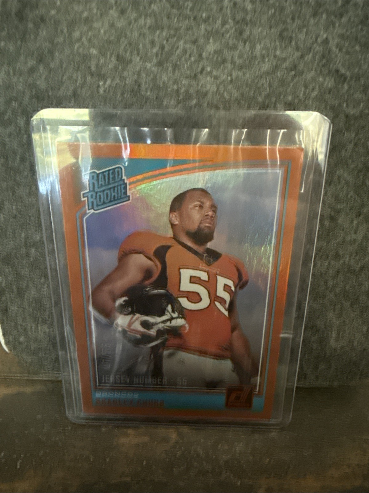 Bradley Chubb Panini Donruss #319 Jersey Number