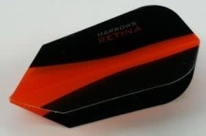 Harrows Retina Slim Dart Flights Orange - 5 Sets