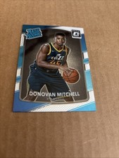 2017-18 Optic DONOVAN MITCHELL RC ROOKIE #188 Utah Jazz Basketball Card (f5). rookie card picture