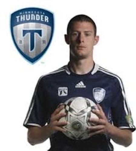 Minnesota Thunder Game/Match Worn/Used USL 2008 Soccer Jersey - Weiler MLS
