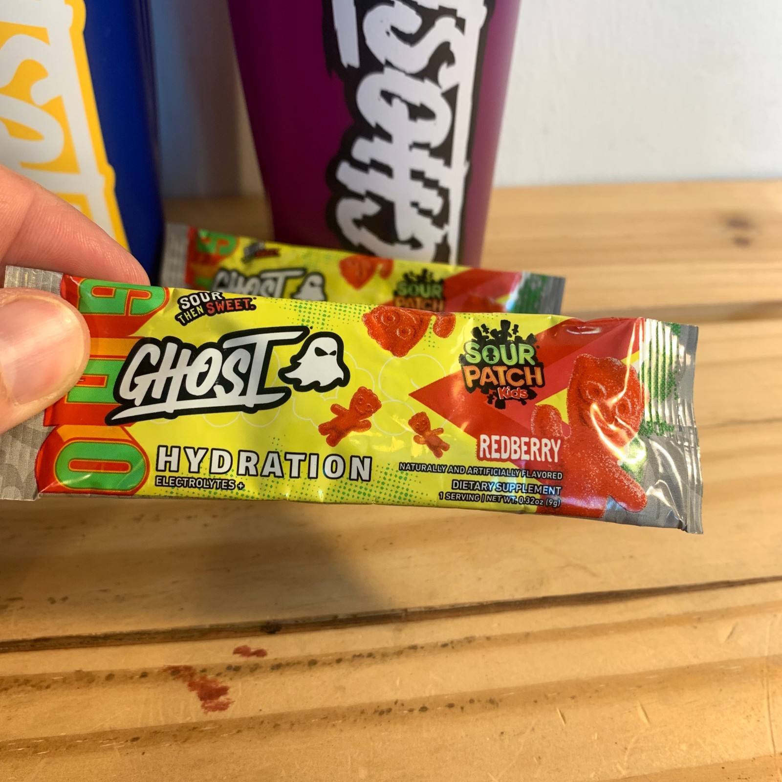 GHOST LIFESTYLE 2 Two 28oz Classic Blender Bottles With Blender Ball NEW