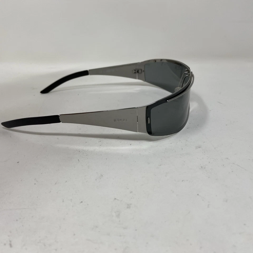 Vintage RARO!!! GUCCI GG 1726/S 6 LB PLATEADO CON LENTE GRIS ENVOLTURA RETRO EU40 Foto 4 de 4