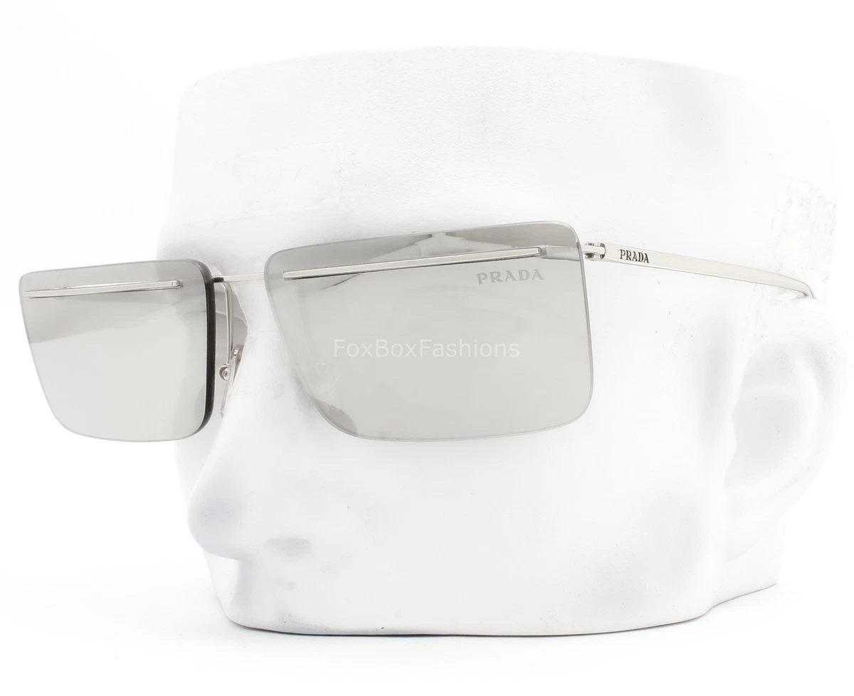 PRADA Silver Designer Sunglasses for Men for sale | eBay