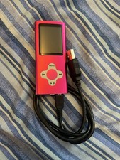 Pink MP3 Player 8GB (cable Included - bundle)