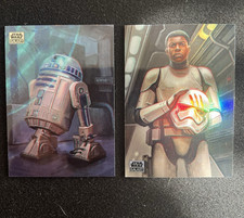 2025 Topps Chrome Star Wars Galaxy Power Of The Force Lot of 2