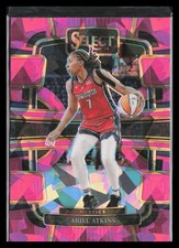2024 Panini Select WNBA #64 Ariel Atkins Prizms Pink Ice