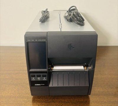 Zebra ZT231 Industrial Barcode Label Printer ZT23142-T01000FZ - LIGHTLY USED