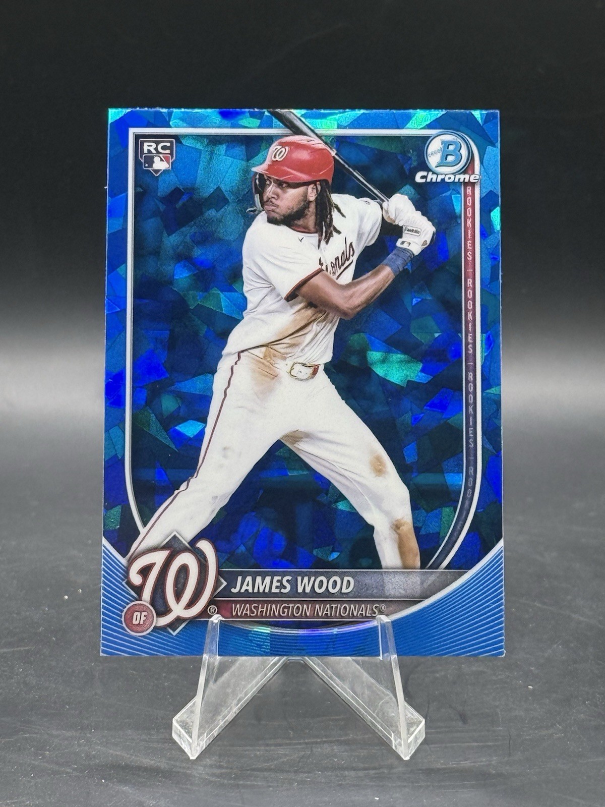 James Wood 2025 Bowman Chrome #29 Sapphire Edition Rookie 🔥🔥Q44