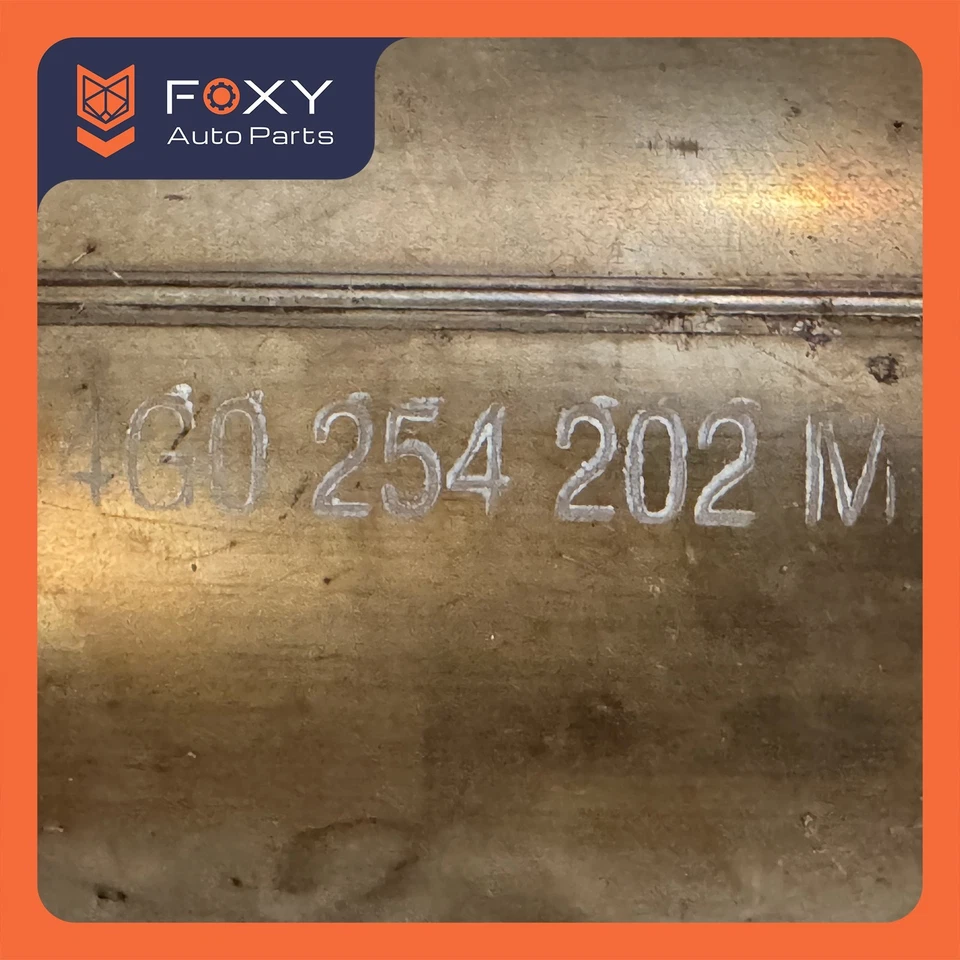 09-16 Audi S4 A6 A7 Q7 SQ5 3.0T Catalytic Converters Downpipes Exhaust Cats OEM - Image 3 of 4