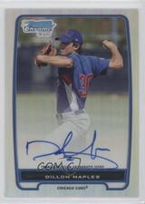 2012 Bowman Chrome Prospects Refractor 213/500 Dillon Maples #BCP75 Auto i9i