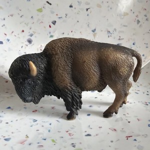 Figurine Safari Ltd – Bison Américain – American Wildlife – 290829b – Occasion